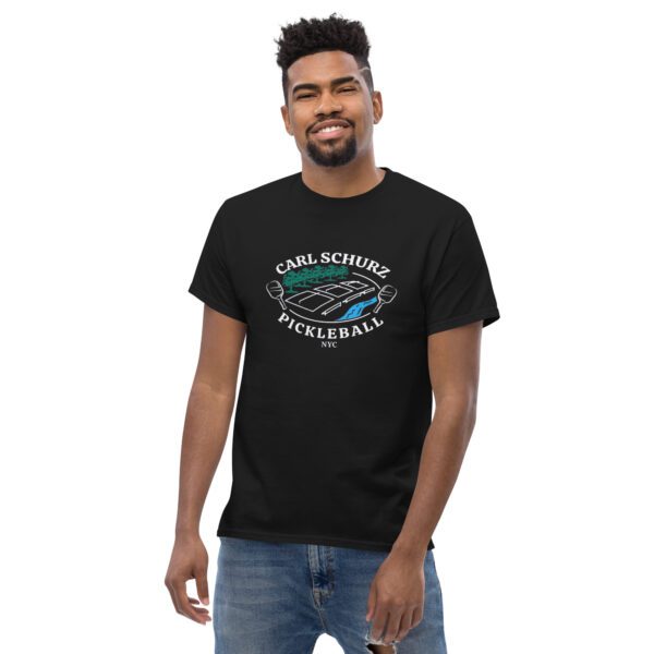 Carl Schurz Pickleball Casual Tee - Darks - Image 7
