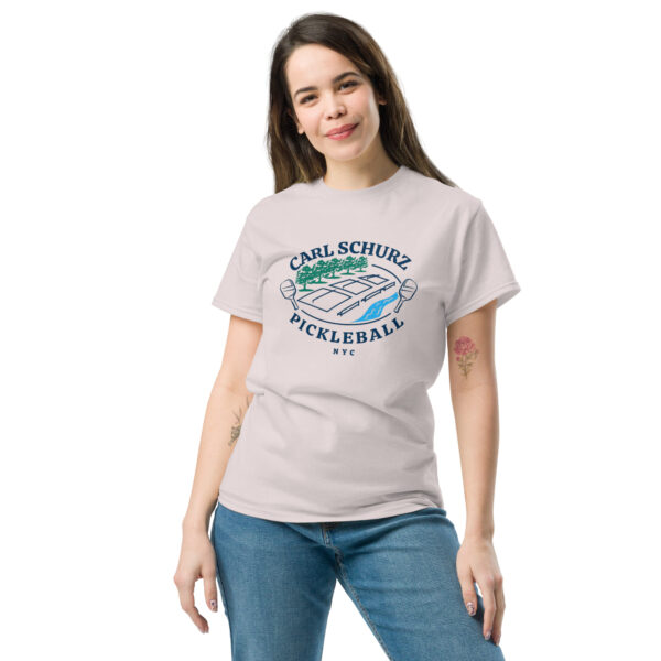 Carl Schurz Pickleball Casual Tee - Lights - Image 4