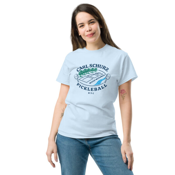Carl Schurz Pickleball Casual Tee - Lights - Image 5