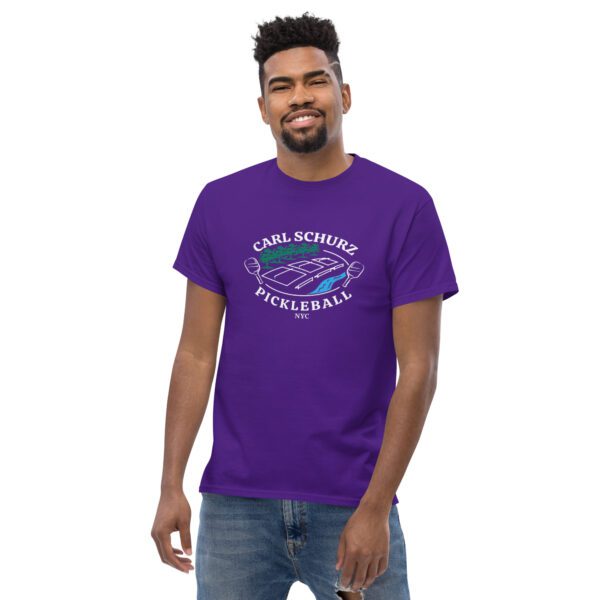 Carl Schurz Pickleball Casual Tee - Darks - Image 8