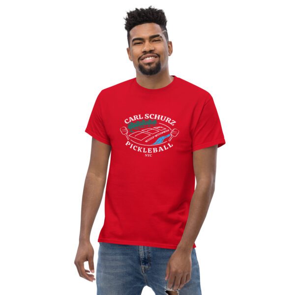 Carl Schurz Pickleball Casual Tee - Darks - Image 9
