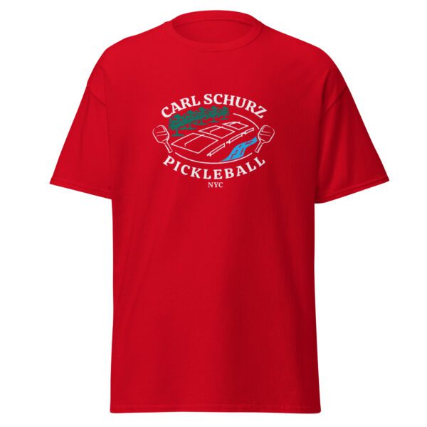 Carl Schurz Pickleball Casual Tee - Darks - Image 5