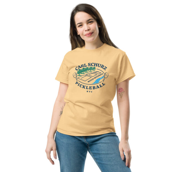 Carl Schurz Pickleball Casual Tee - Lights - Image 3