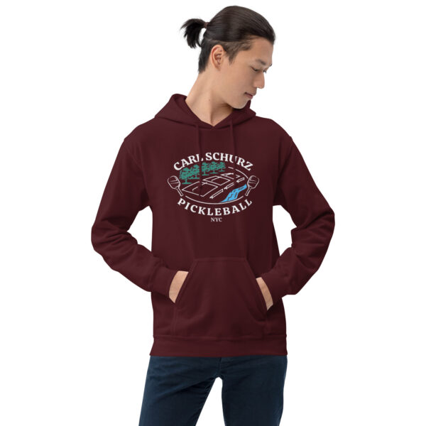 Carl Schurz Pickleball Hoodie - Darks - Image 3