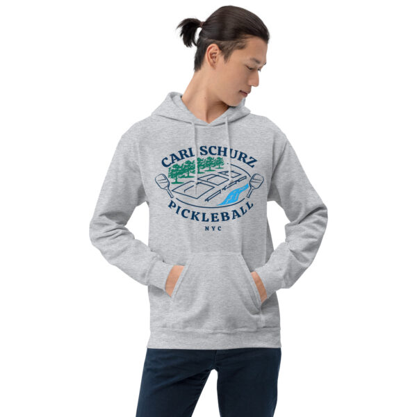 Carl Schurz Pickleball Hoodie - Lights - Image 6