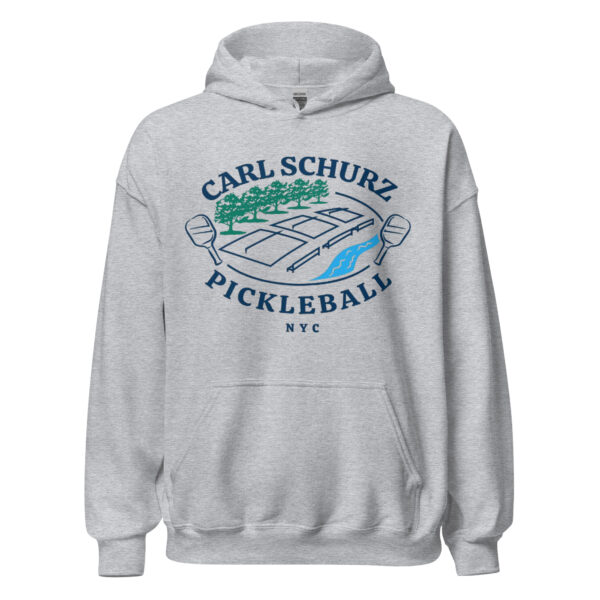 Carl Schurz Pickleball Hoodie - Lights - Image 5