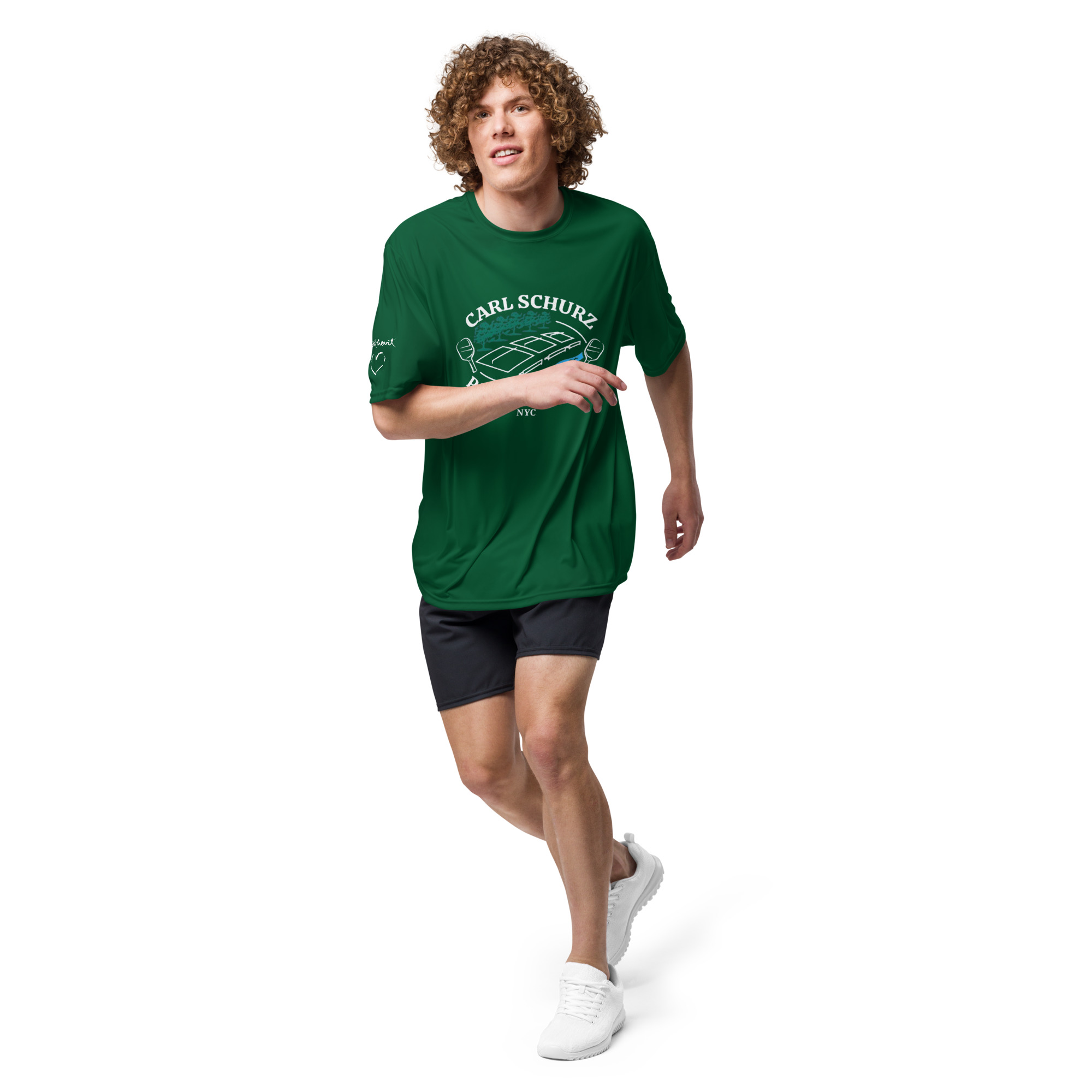 Carl Schurz Pickleball Performance Tees - Darks - Image 4