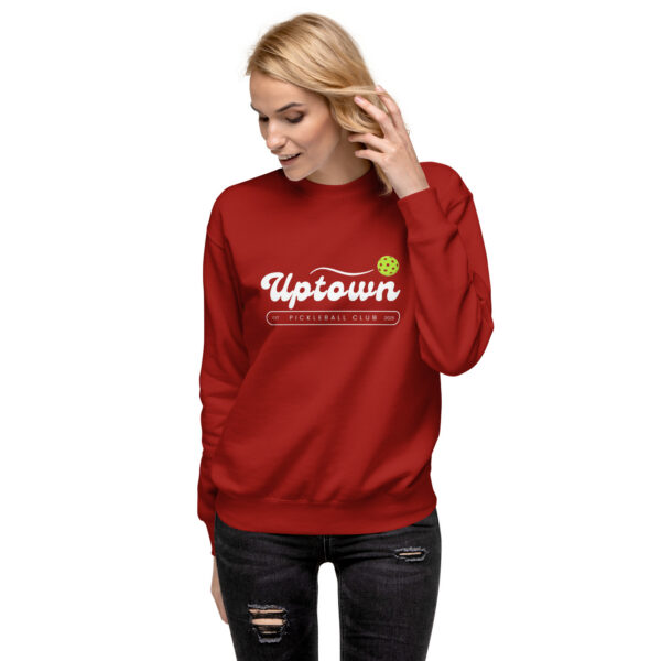 Uptown Pickleball Classic Sweatshirt -Darks - Image 3