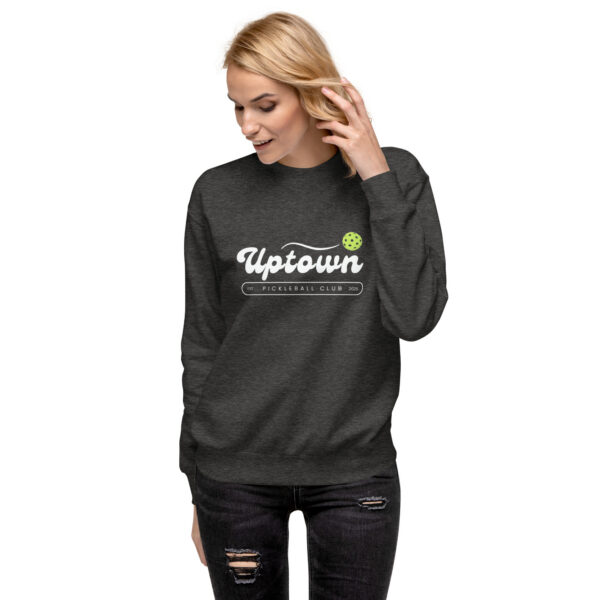 Uptown Pickleball Classic Sweatshirt -Darks - Image 4