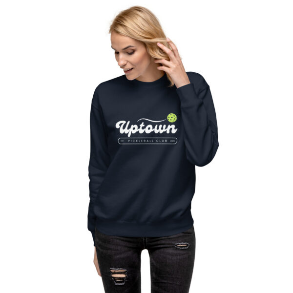 Uptown Pickleball Classic Sweatshirt -Darks - Image 5