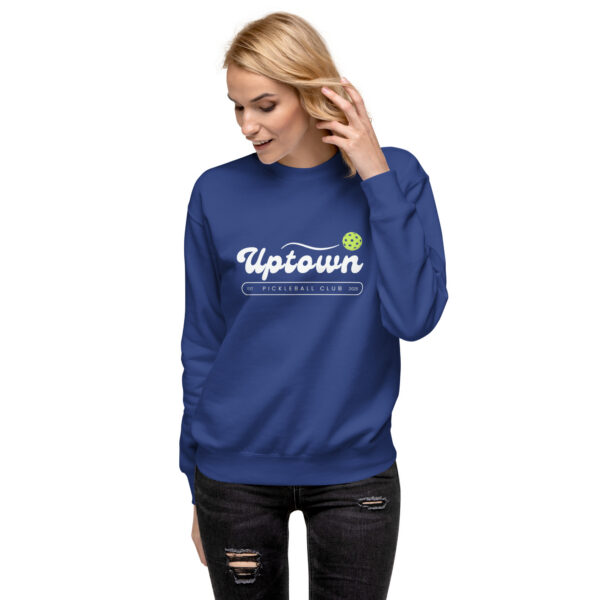 Uptown Pickleball Classic Sweatshirt -Darks - Image 2