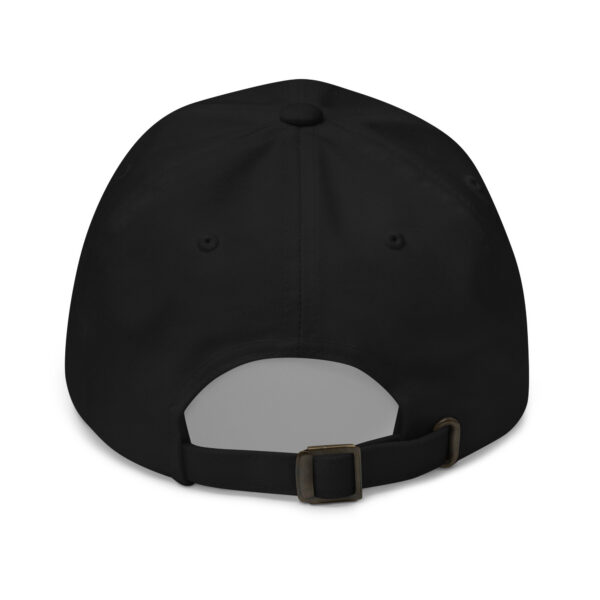 RSP 110 Cotton Hat Black with White Logo - Image 2