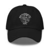 RSP 110 Cotton Hat Black with White Logo