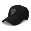 RSP 110 Cotton Hat Black with White Logo