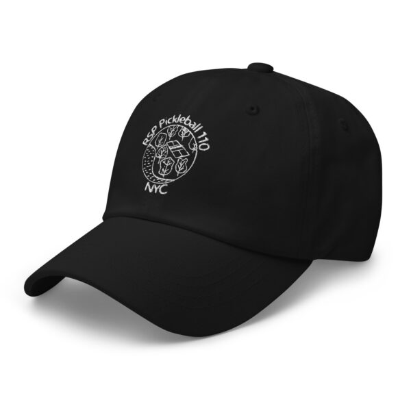RSP 110 Cotton Hat Black with White Logo - Image 5