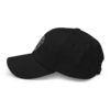RSP 110 Cotton Hat Black with White Logo
