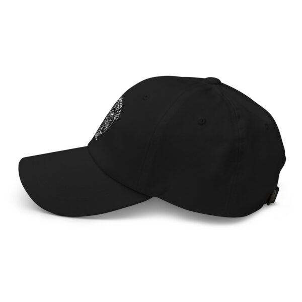RSP 110 Cotton Hat Black with White Logo - Image 3