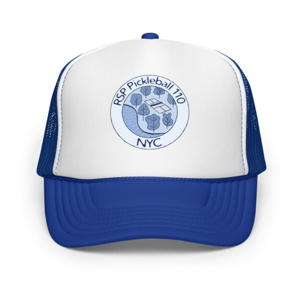 RSP 110 Foam Trucker Hat - Blue Logo